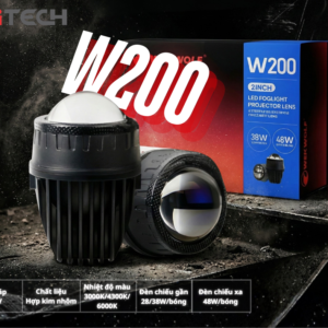 Độ bi gầm ô tô wekwolf  W200 laser