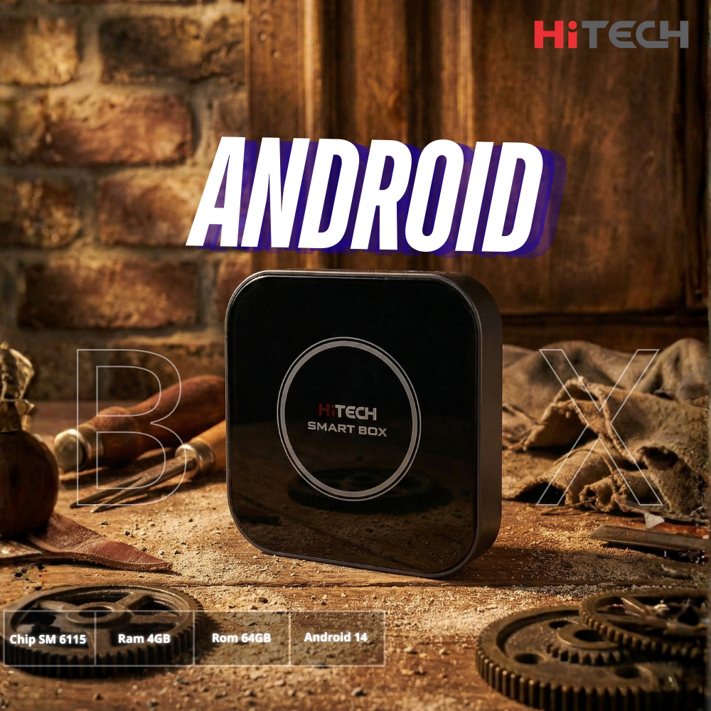 ANDROID BOX HITECH H9 RAM 4GB/ROM 64GB
